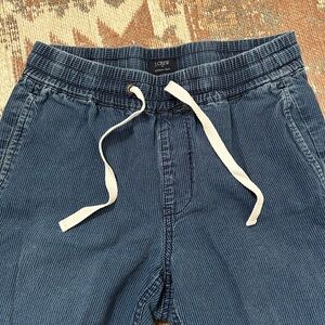 J. Crew Indigo Drawstring Trousers